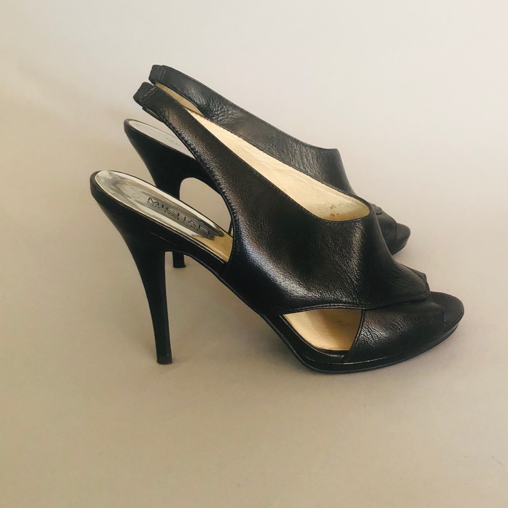 Authentic Michael Kore Sling Pumps